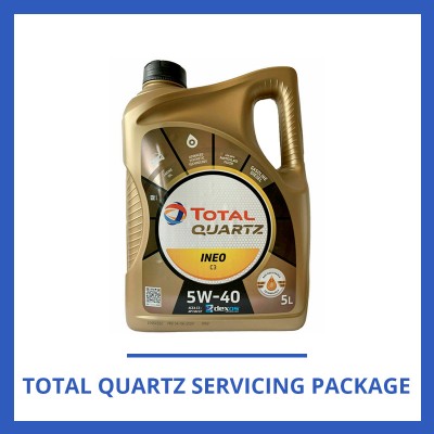 Japanese Car Servicing Package (Total Quartz 5W-30 / 5W-40)