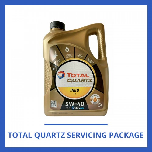 Japanese Car Servicing Package (Total Quartz INEO 5W-30)